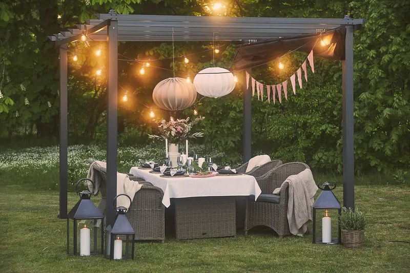 Marcus Light Fåtölj m Dyna - Grå - Products - Utemöbler & utemiljö - Loungemöbler - Loungestol utomhus