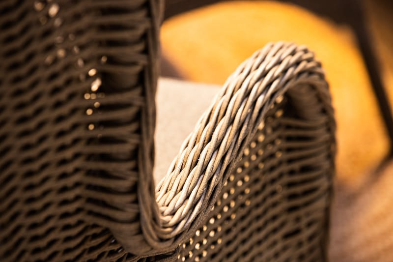 Marcus Soffgrupp 2-sits Ink. Fåtöljer - Brun / Gråa dynor - Products - Utemöbler & utemiljö - Loungemöbler - Loungeset & loungegrupp