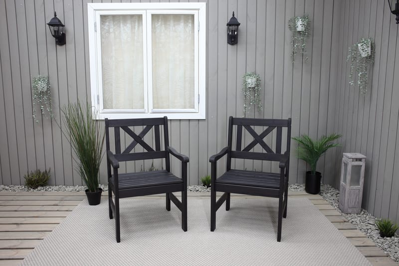 Olivo Utefåtölj - Svart - Products - Utemöbler & utemiljö - Loungemöbler - Loungestol utomhus
