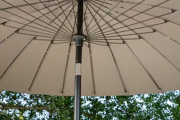 Palmetto Parasoll 270 cm - Grå - Products - Utemöbler & utemiljö - Solskydd - Parasoll