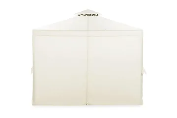 Bermuda Väggar till Paviljong 3x4 m - Beige/Vit - Products - Utemöbler & utemiljö - Solskydd - Paviljong - Paviljongvägg