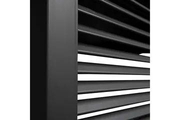 Paviljong vägg Mirador 93x235  cm Mör kgrå aluminium - Products - Utemöbler & utemiljö - Solskydd - Paviljong - Paviljongvägg
