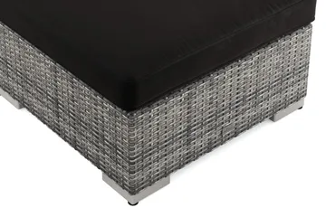 Bahamas Divanmodul - Loungebord utomhus 75x75 cm till soffor - Grå - Products - Utemöbler & utemiljö - Utebord & trädgårdsbord - Loungebord & soffbord utomhus