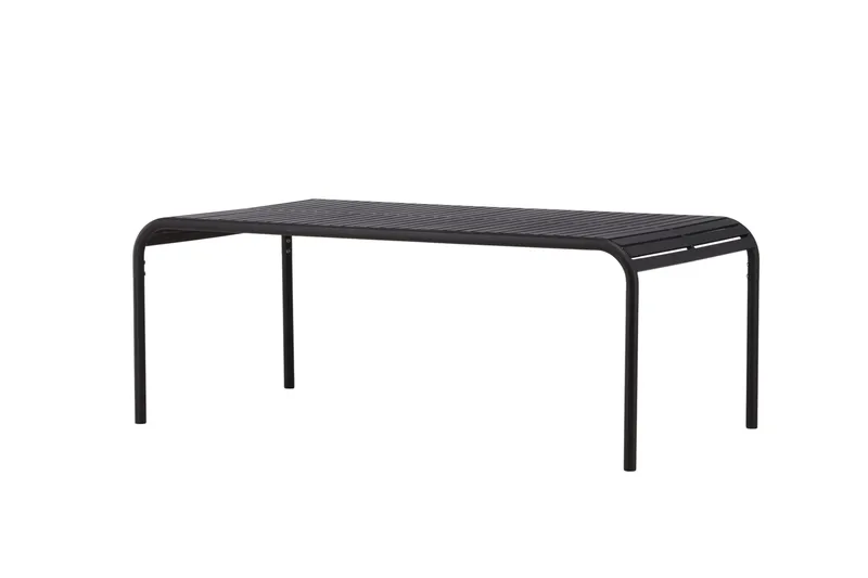 Borneo Matbord Utomhus 200 cm - Svart - Products - Utemöbler & utemiljö - Utebord & trädgårdsbord - Matbord utomhus