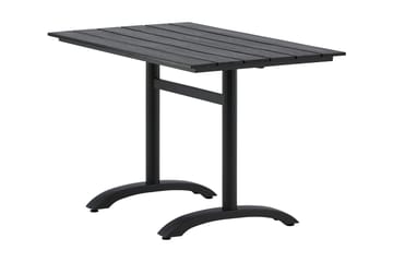 Denver Matbord Utomhus 120 cm - Svart - Products - Utemöbler & utemiljö - Utebord & trädgårdsbord - Matbord utomhus