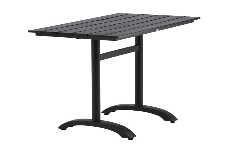 Denver Matbord Utomhus 120 cm - Svart - Products - Utemöbler & utemiljö - Utebord & trädgårdsbord - Matbord utomhus