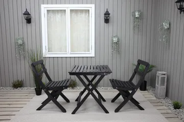 Edilma KlappUtebord 65 cm - Kaffesvart - Products - Utemöbler & utemiljö - Utebord & trädgårdsbord - Matbord utomhus