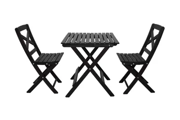 Edilma KlappUtebord 65 cm - Kaffesvart - Products - Utemöbler & utemiljö - Utebord & trädgårdsbord - Matbord utomhus