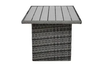 James Utebord 85x145 cm – Matbord utomhus i konstrotting med bordsskiva i Aintwood - Grå - Products - Utemöbler & utemiljö - Utebord & trädgårdsbord - Matbord utomhus