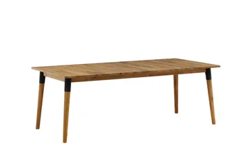 Julian Matbord Utomhus 210 cm - Svart/Brun - Products - Utemöbler & utemiljö - Utebord & trädgårdsbord - Matbord utomhus