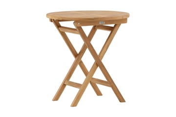 Kenya Cafébord Rund Ø70 cm - Beige - Products - Utemöbler & utemiljö - Utebord & trädgårdsbord - Matbord utomhus