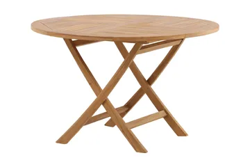 Kenya Matbord Utomhus Rund Ø120 cm - Beige - Products - Utemöbler & utemiljö - Utebord & trädgårdsbord - Matbord utomhus