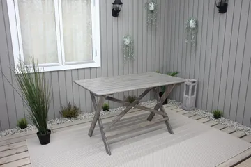 Larios Matbord Utomhus 126 cm - Grå - Products - Utemöbler & utemiljö - Utebord & trädgårdsbord - Matbord utomhus