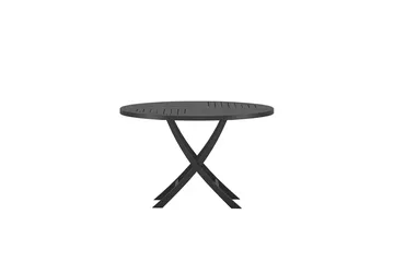 Runt matbord Kenya 120 cm Utomhus - Svart - Products - Utemöbler & utemiljö - Utebord & trädgårdsbord - Matbord utomhus