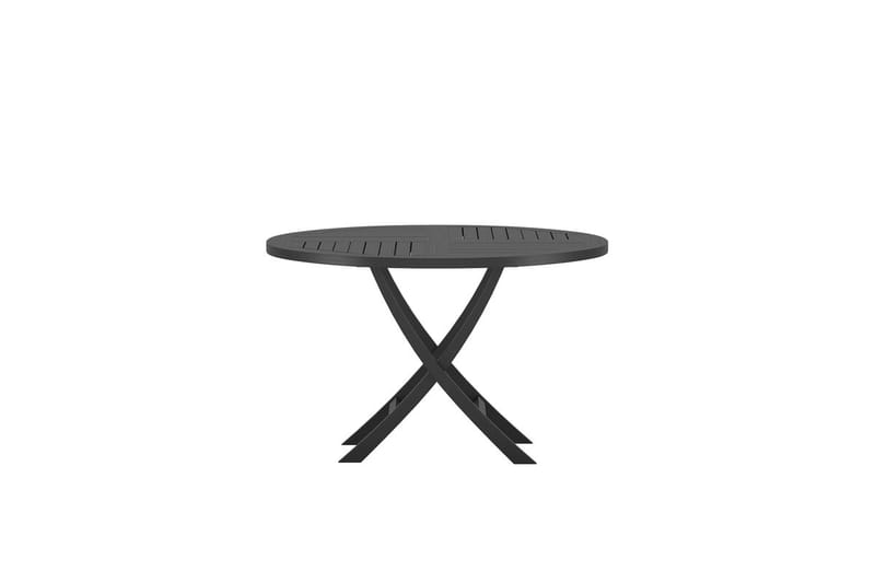 Runt matbord Kenya 120 cm Utomhus - Svart - Products - Utemöbler & utemiljö - Utebord & trädgårdsbord - Matbord utomhus