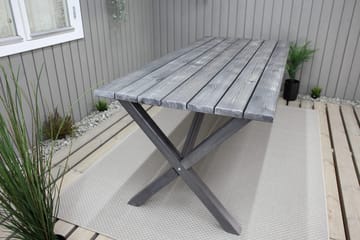 Scottsdale Fasta Matbord Utomhus 190 cm - Grå - Products - Utemöbler & utemiljö - Utebord & trädgårdsbord - Matbord utomhus