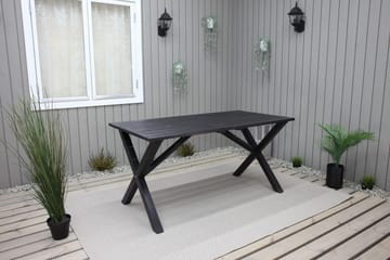 Scottsdale Matbord Utomhus 150 cm Kaffesvart - Kaffesvart - Products - Utemöbler & utemiljö - Utebord & trädgårdsbord - Matbord utomhus