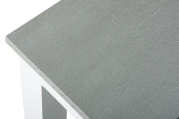 Tunis Rektangulärt Matbord utomhus 140x90 cm i plast och metall - Grå/Vit - Products - Utemöbler & utemiljö - Utebord & trädgårdsbord - Matbord utomhus