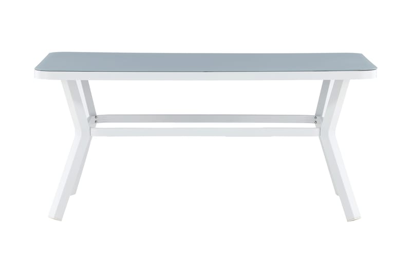 Virya Matbord Utomhus 160 cm - Vit/Grå - Products - Utemöbler & utemiljö - Utebord & trädgårdsbord - Matbord utomhus