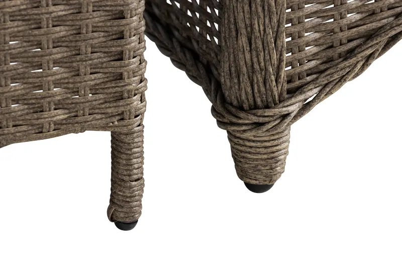 Marcus Caféset med 2 Light Fåtöljer m Dyna - Grå - Products - Utemöbler & utemiljö - Utegrupp - Cafegrupp & cafeset