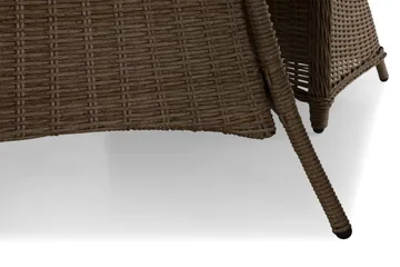 Marcus Matgrupp 140 Rund + 4 Fåtöljer m Dyna - Natur - Products - Utemöbler & utemiljö - Utegrupp - Matgrupp utomhus