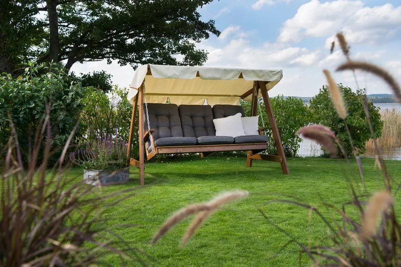 Hammocktak Hillerstorp Dalom Slöinge - Beige - Products - Utemöbler & utemiljö - Utesoffa - Hammock