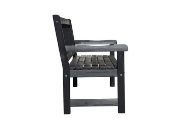 Rimforsa Utesoffa - Kaffesvart - Products - Utemöbler & utemiljö - Utesoffa - Trädgårdsbänk & utebänk