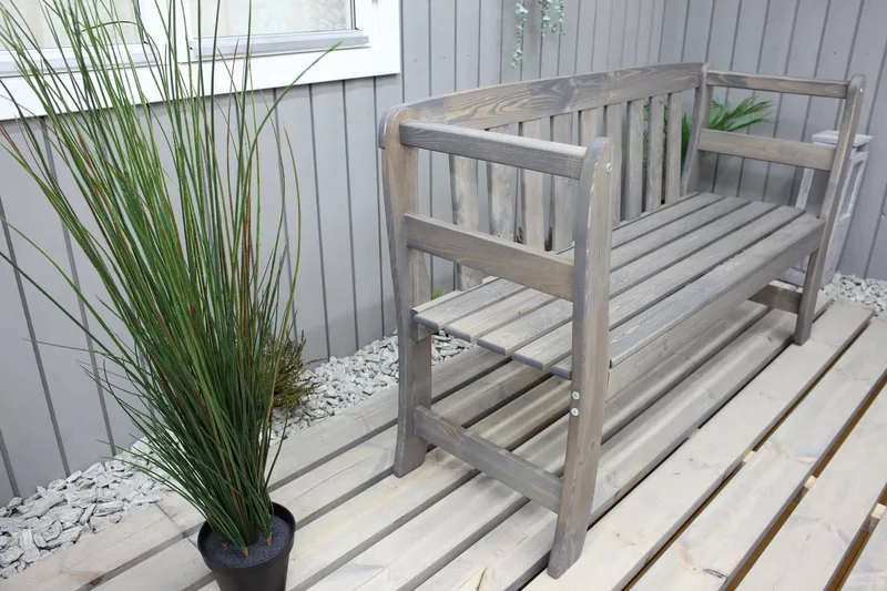 Rosenberg Utesoffa - Grå - Products - Utemöbler & utemiljö - Utesoffa - Trädgårdsbänk & utebänk