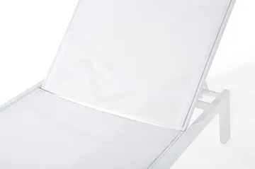 Catania Ii Solsäng 66|190 cm - Vit - Products - Utemöbler & utemiljö - Utestol & trädgårdsstol - Solsäng & solvagn