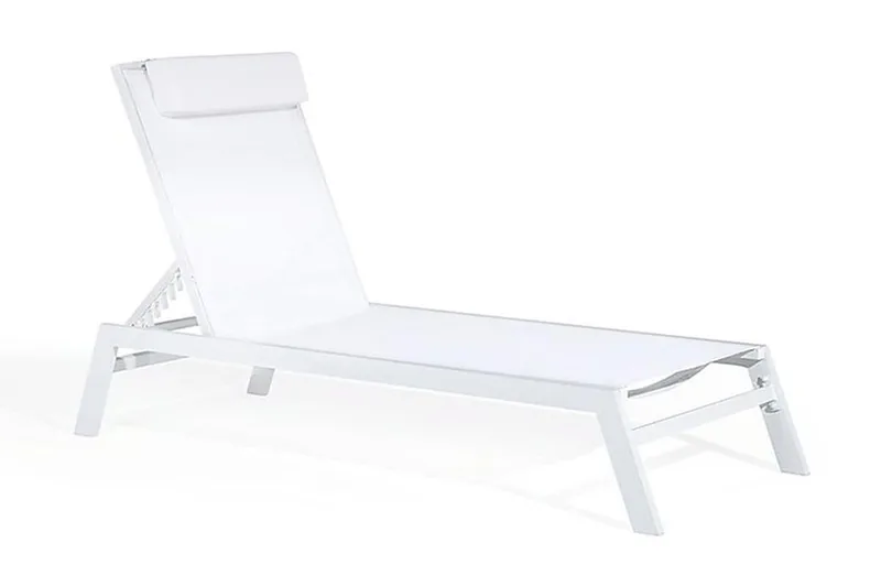 Catania Ii Solsäng 66|190 cm, Vit