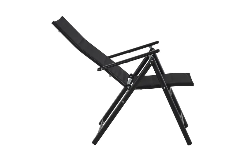 Maggie Vadderad Fällbar Positionsstol utomhus - Svart - Products - Utemöbler & utemiljö - Utestol & trädgårdsstol - Positionsstol