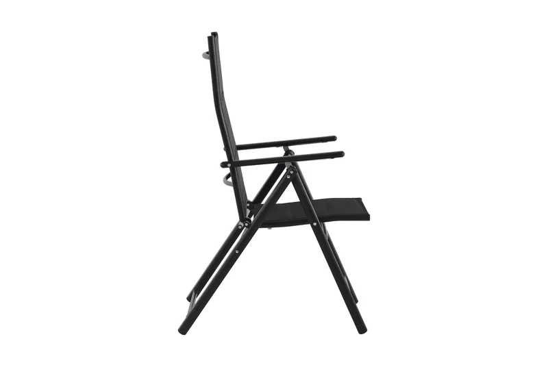 Maggie Vadderad Fällbar Positionsstol utomhus - Svart - Products - Utemöbler & utemiljö - Utestol & trädgårdsstol - Positionsstol