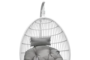 Viga Hängstol Utomhus - Vit/Natur - Products - Utemöbler & utemiljö - Utestol & trädgårdsstol - Hängfåtölj & hängstol utomhus