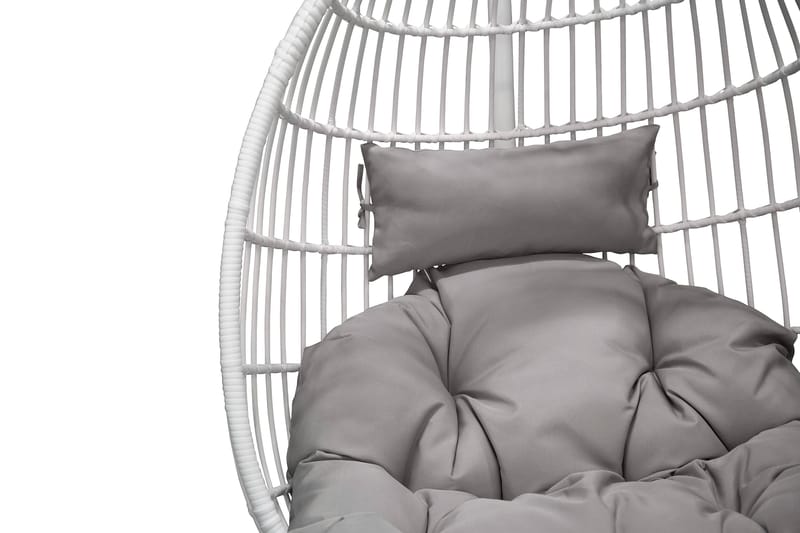 Viga Hängstol Utomhus - Vit/Natur - Products - Utemöbler & utemiljö - Utestol & trädgårdsstol - Hängfåtölj & hängstol utomhus