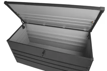 Cebrosa Dynlåda 62|132|64 cm - Svart/Grå - Products - Utemöbler & utemiljö - Utomhusförvaring - Dynförvaring - Dynbox & dynlåda