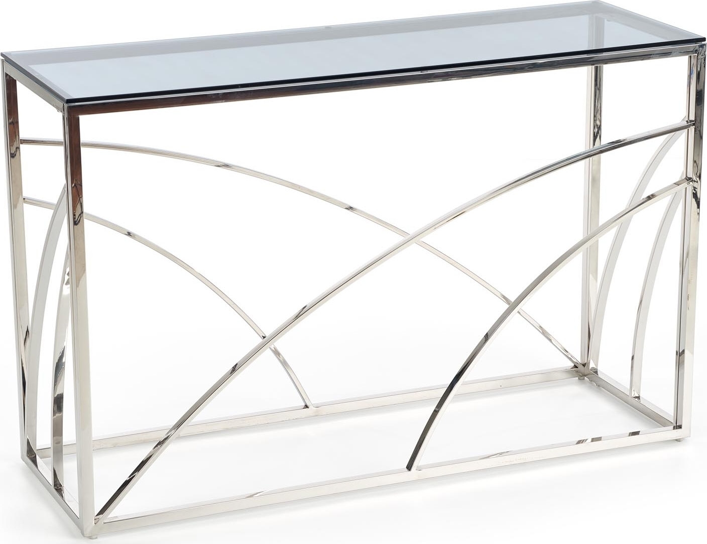 Hibura Konsolentisch 120 x 40 cm - Silber Hibura Konsolentisch 120 x 40 cm - Silber