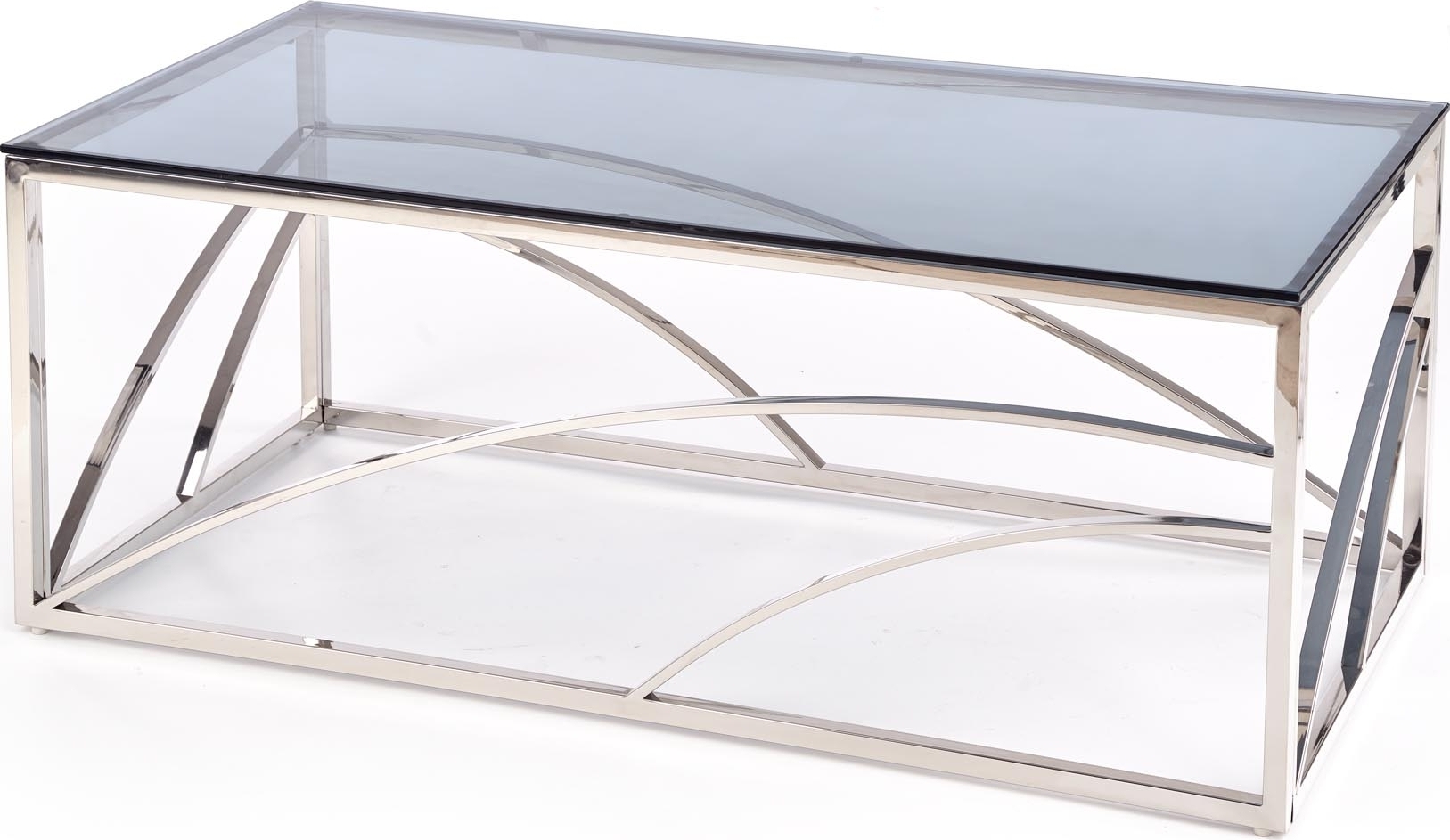 Kosmos Couchtisch 120 x 60 cm - Silber