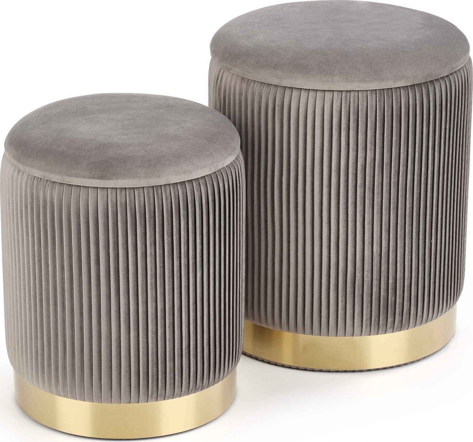 Meddick Hocker - Grau