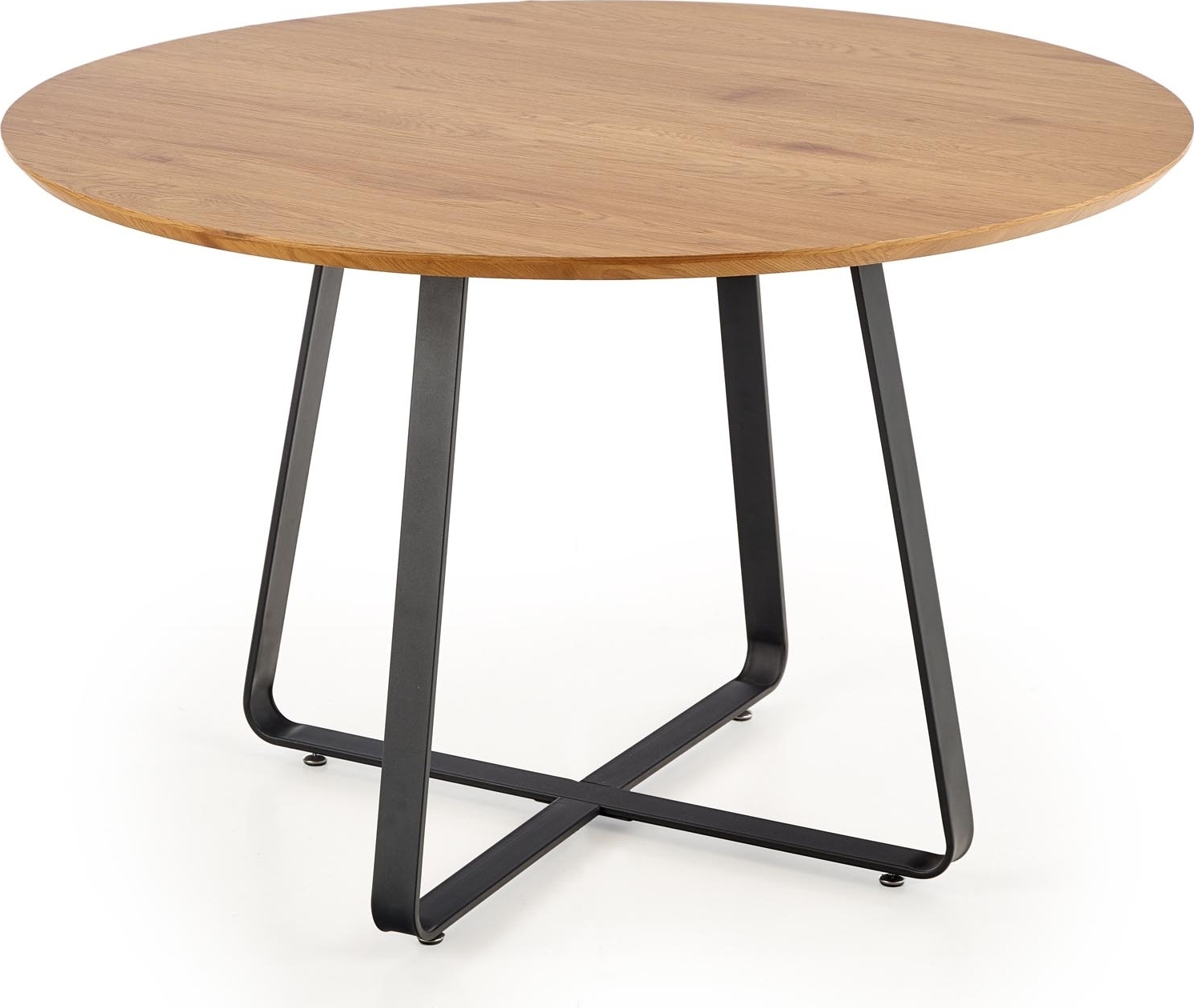 Raphael Esstisch �120 cm - Eiche/schwarz