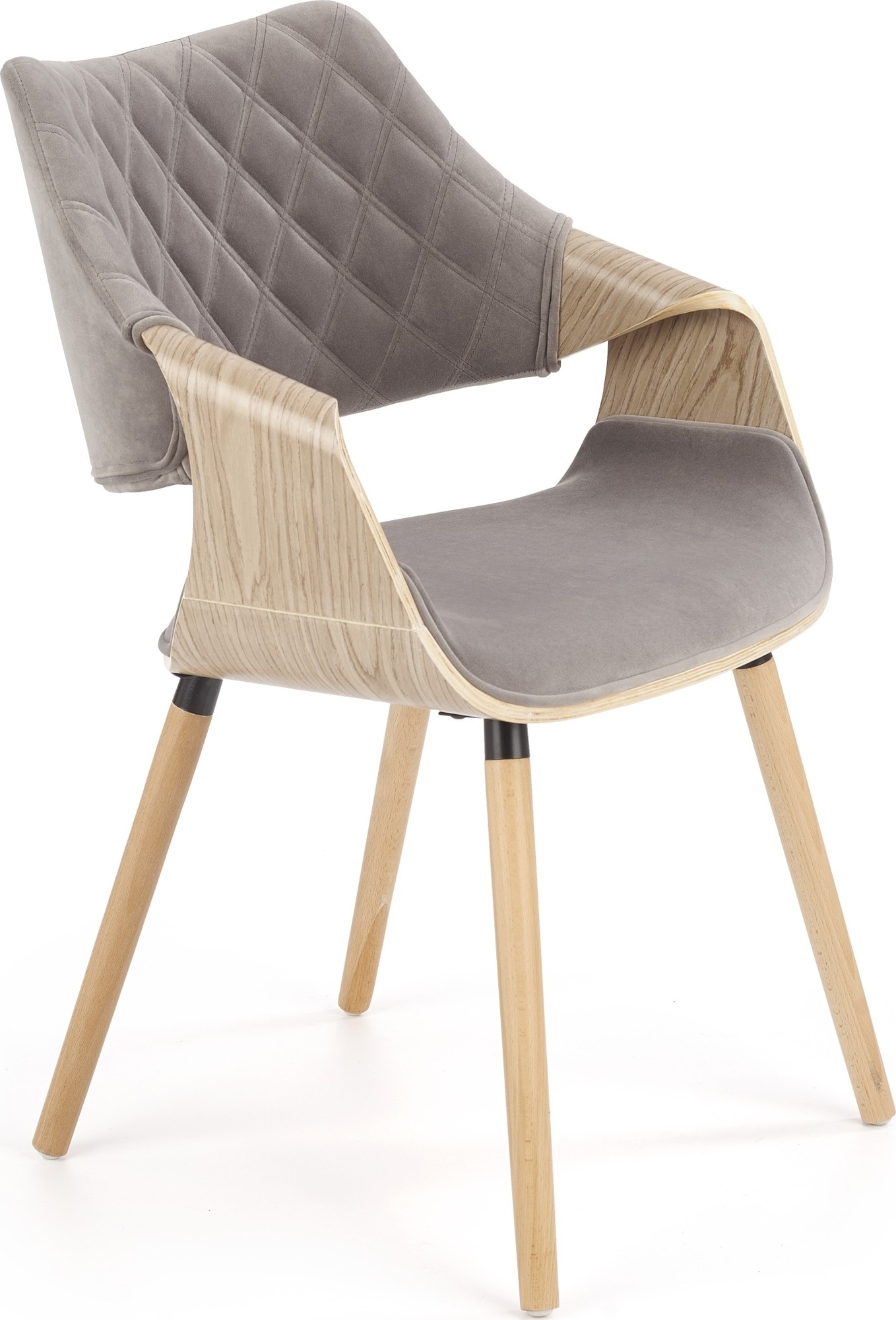 Cadeira Sessel 396 - Grau/Eiche Cadeira Sessel 396 - Grau/Eiche