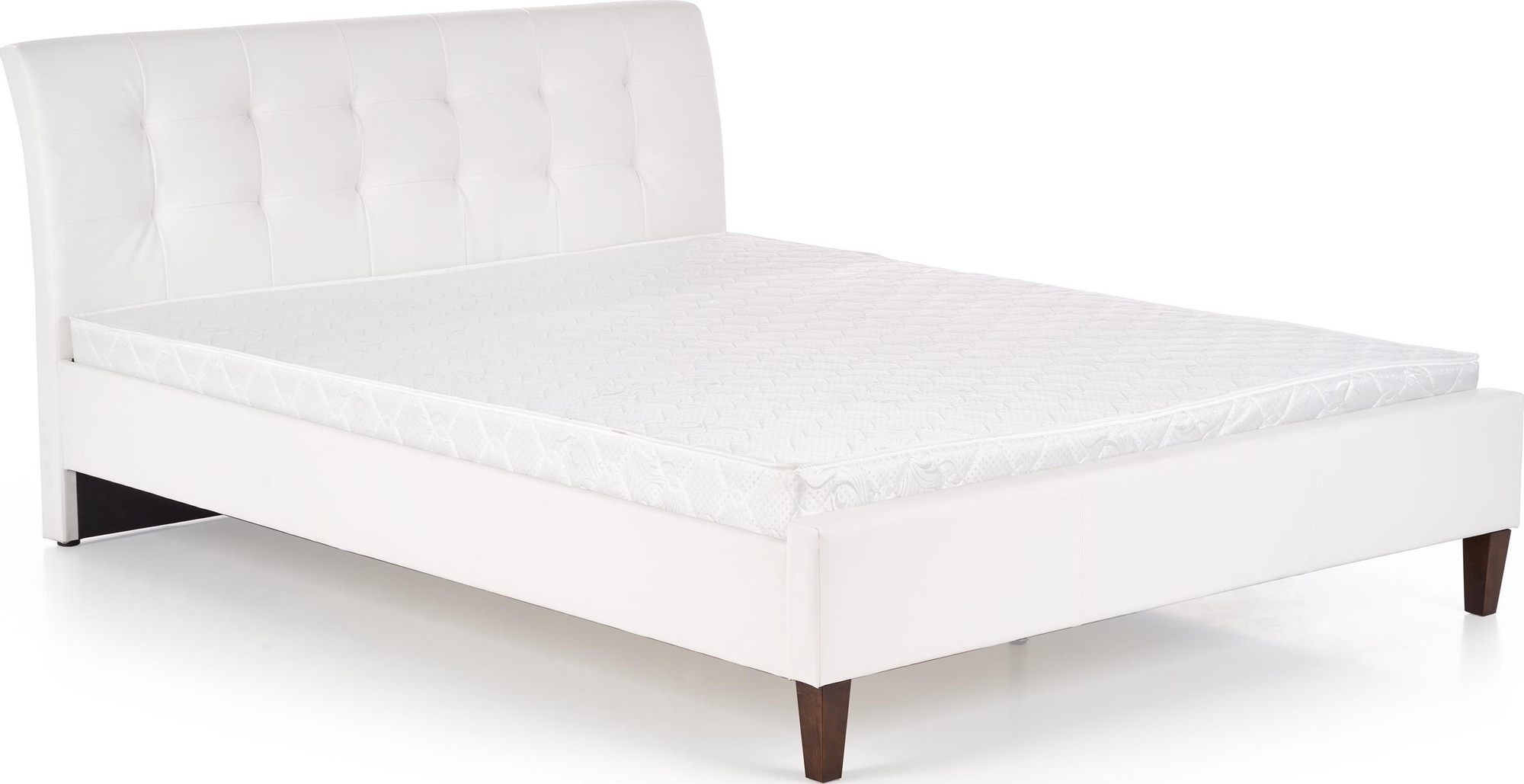 Klara Bettrahmen und Hauptgabel - Wei� (PU)