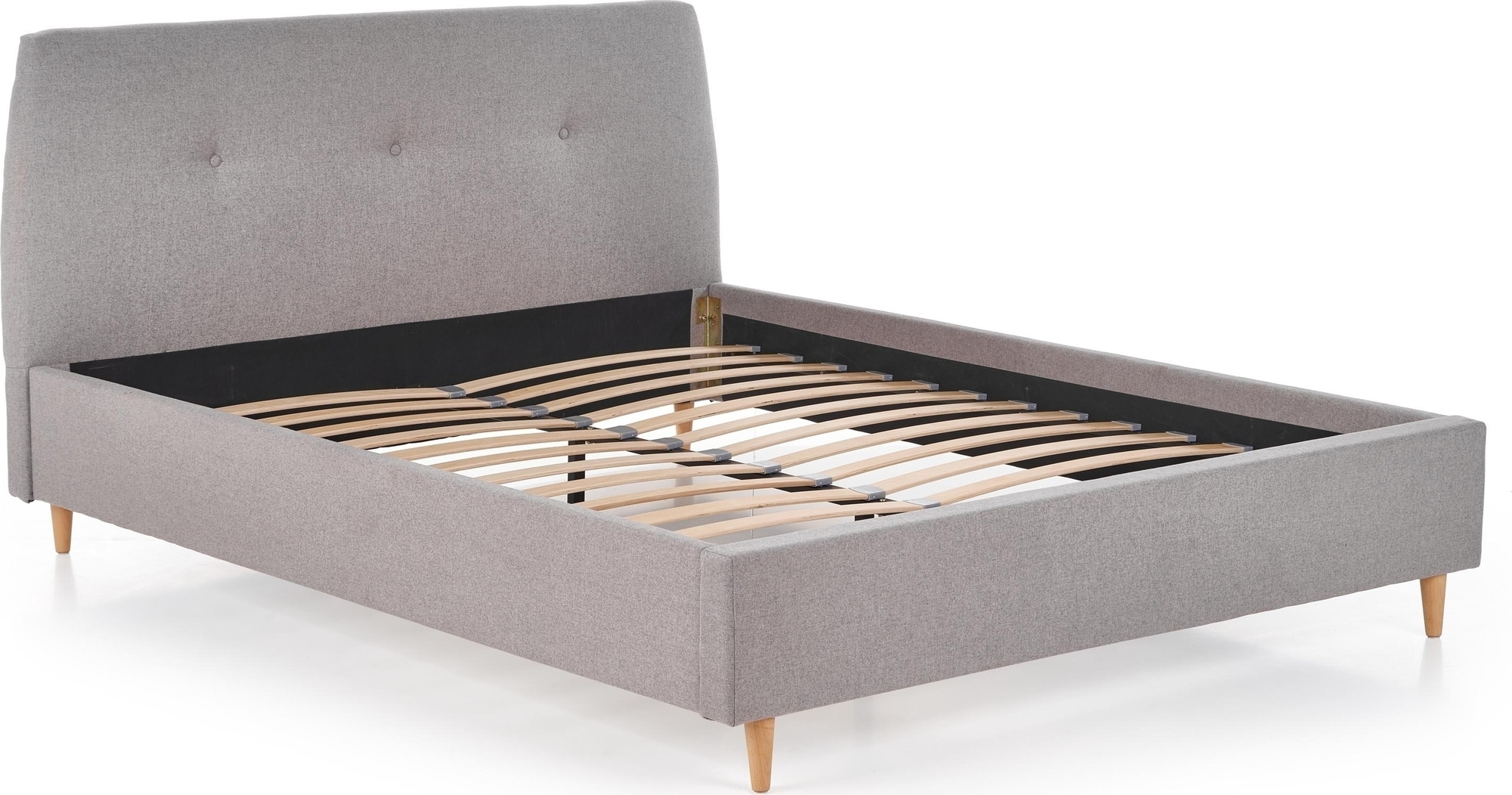 Harrison Bettgestell 160x200 cm - Grau