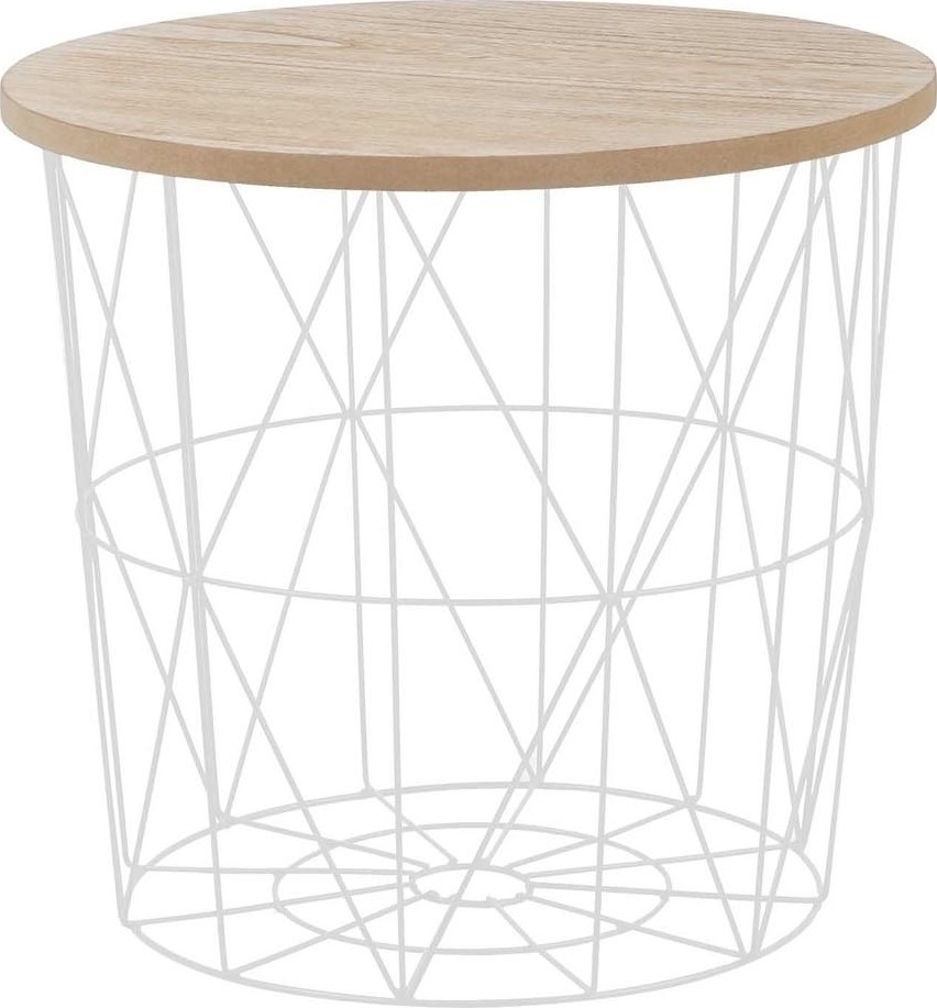 Roseanne Lampentisch �42 cm - Wei�