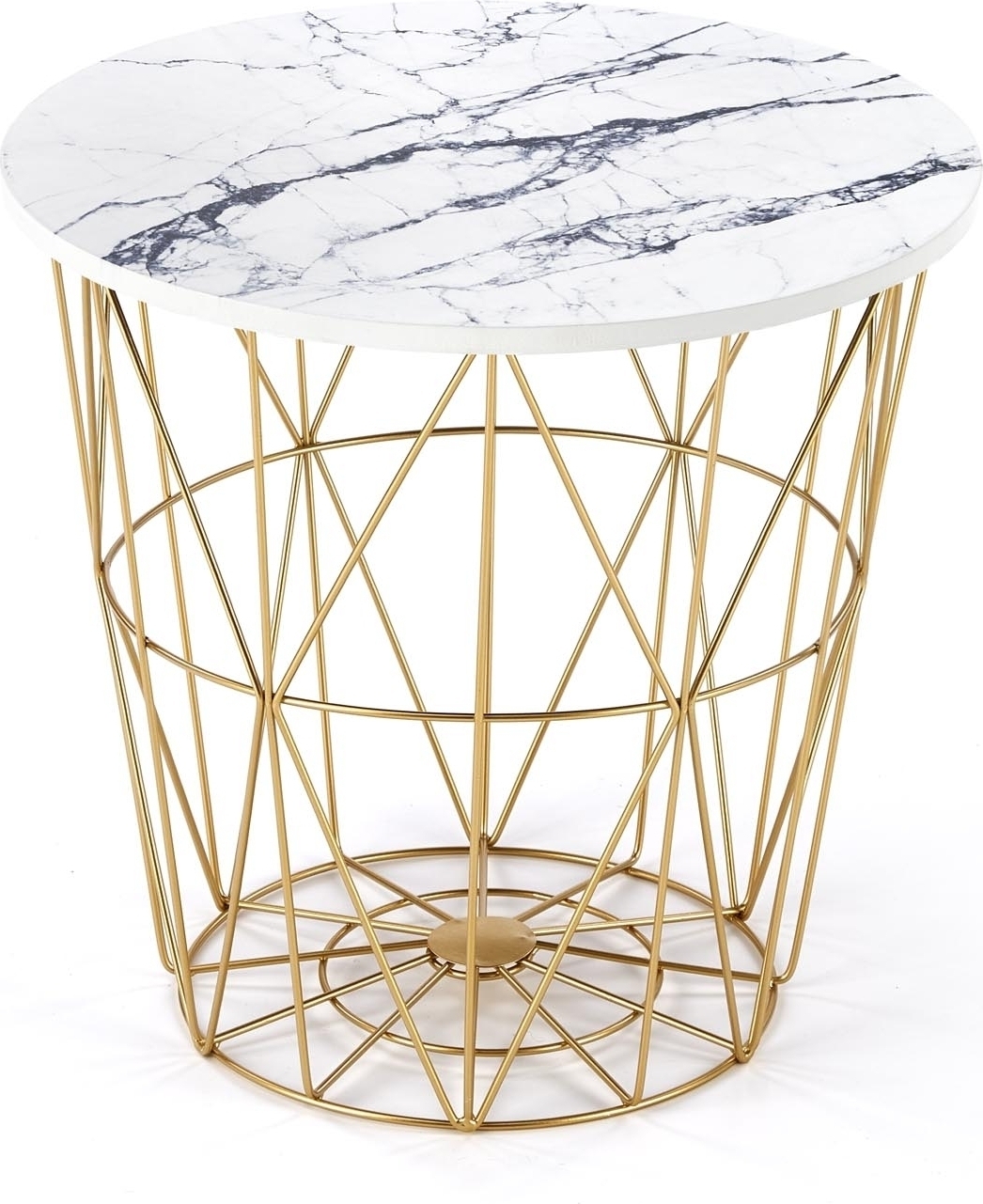 Couchtisch Marmor / Gold Ø42 cm Couchtisch Marmor / Gold Ø42 cm