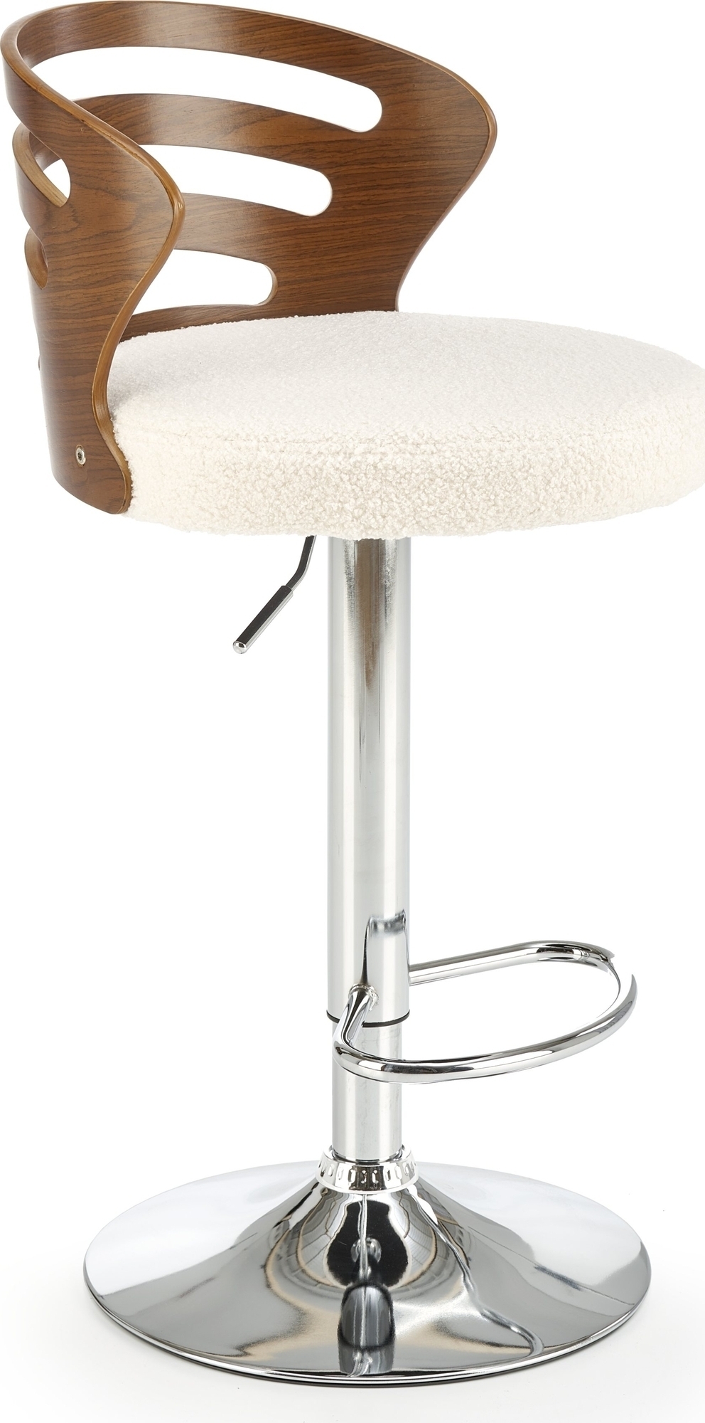 Pelican Barhocker 109 - Creme/Walnuss