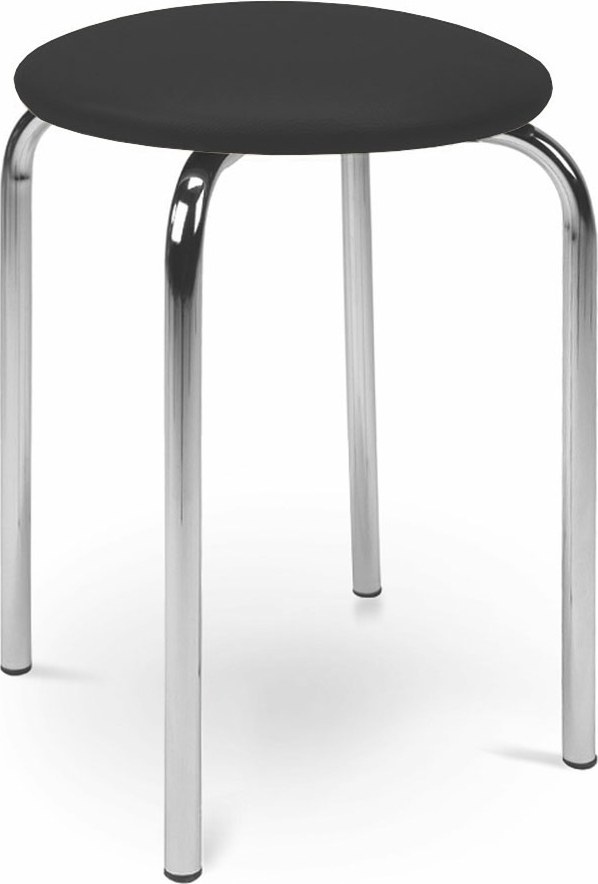 Chic Hocker - Schwarzes PU