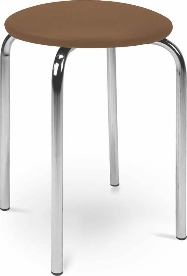 Chic Hocker - Braunes PU