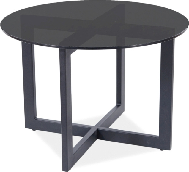 Almeria Couchtisch �60 cm - Schwarz