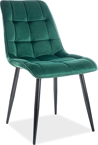Schicker Esszimmerstuhl - Gr�ner Samt