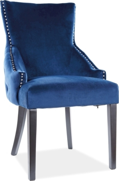 George Esszimmerstuhl - Blauer Samt George Esszimmerstuhl - Blauer Samt